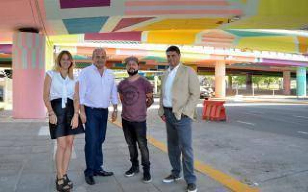 Vicente Lpez: Jorge Macri recorri el bajo puente de Avenida Libertador