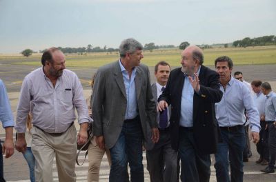 Verna y Buryaile acordaron la ayuda a los productores afectados por los incendios