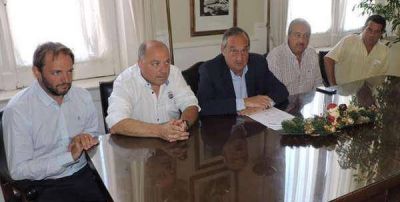 LAFOSSE, EN OBRAS P�BLICAS DE TANDIL