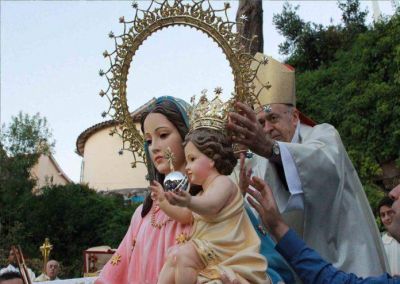 Emocionante celebraci�n de la coronaci�n de la Virgen de la Scala