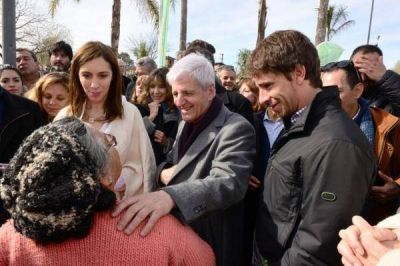 Despu�s de una semana m�s que �spera, Vidal y el massismo se muesran otra vez juntos