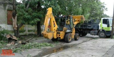 El Municipio se mostr� activo en la resoluci�n de problemas por el temporal
