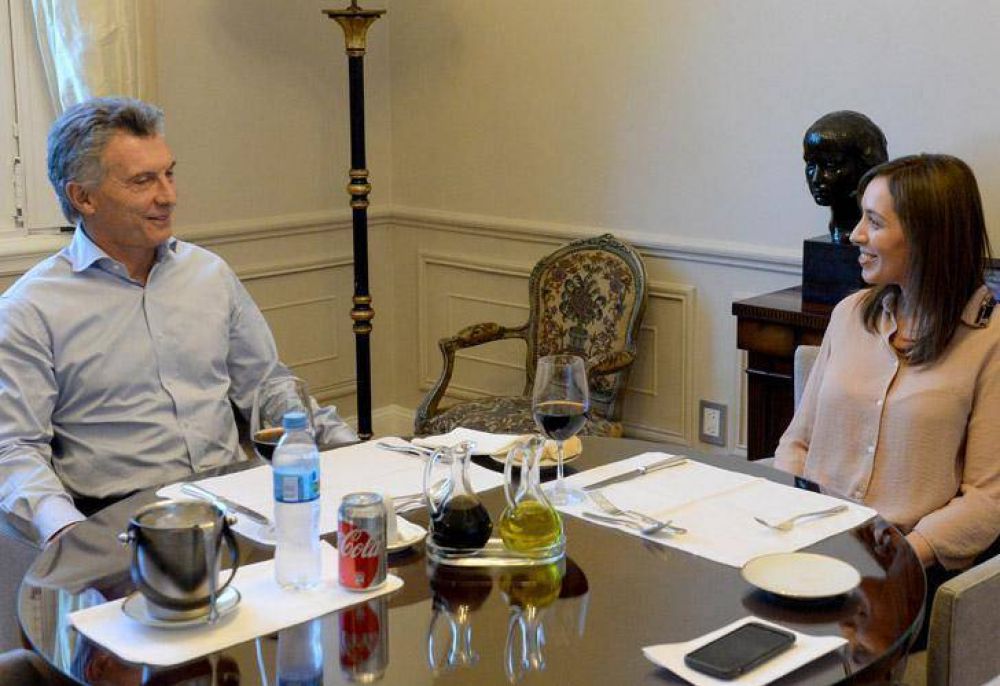 El presidente Macri se puso al d�a con Vidal y discutieron temas �de gesti�n�