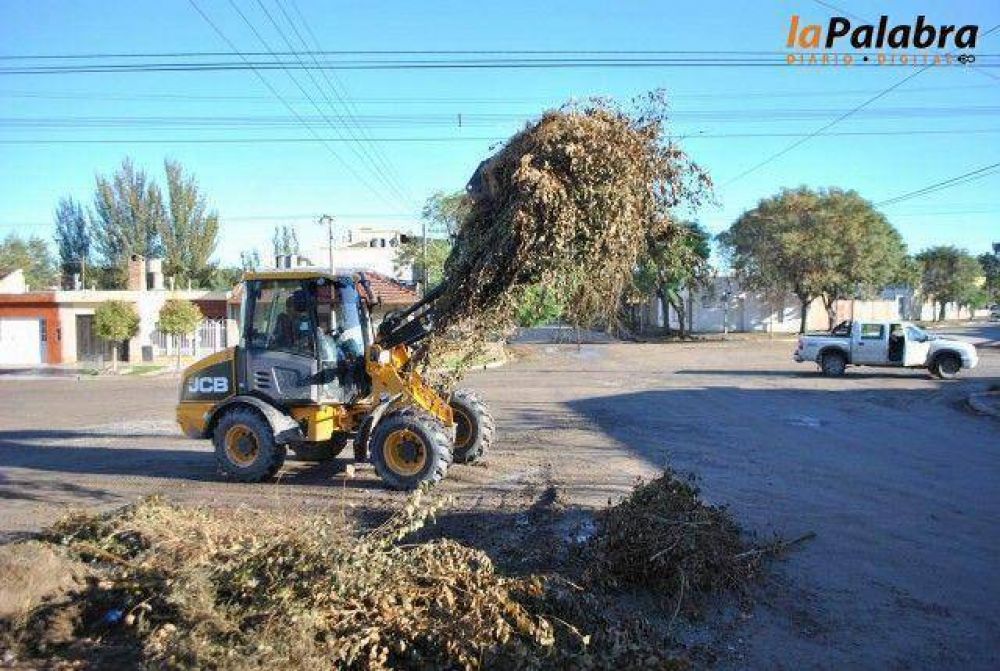 Comenz� el Operativo de limpieza barrial en Carmen de Patagones