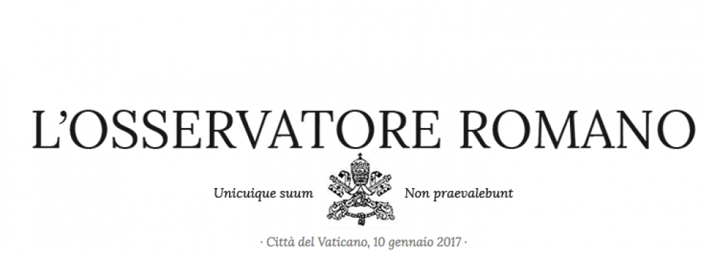 El peridico del Vaticano presenta una nueva edicin semanal
