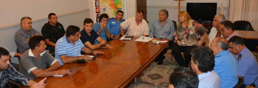 Bosetti se reuni con el Comit de Crisis para coordinar acciones de asistencia