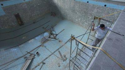 Avanza la reconstrucci�n del Centro Cultural y Deportivo I. L. Peretz