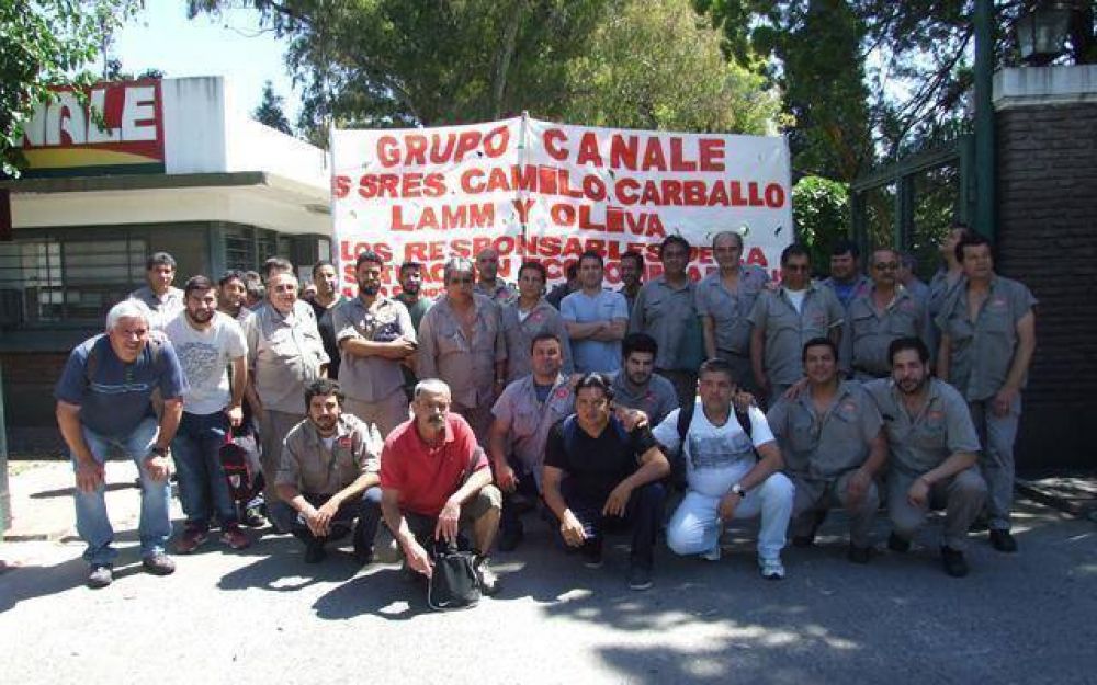 Trabajadores de Canale siguen reclamando respuestas