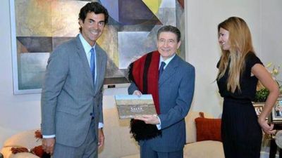 Urtubey recibi� al embajador de Francia en la Argentina