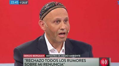 Sergio Bergman rechaz� los rumores sobre su renuncia: 