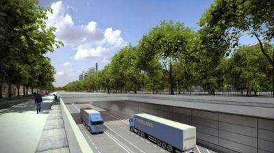 El Paseo del Bajo, una obra conectar� el sur con el norte de la Capital Federal
