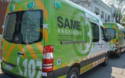 Berisso lanz� el servicio del SAME Provincia