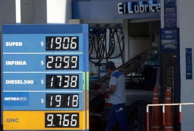 La nafta subi� 38 por ciento en el �ltimo a�o en Mendoza