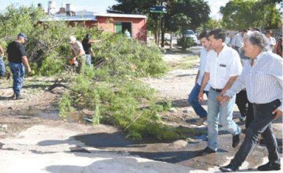 Casas relev� los operativos de recuperaci�n en toda la ciudad