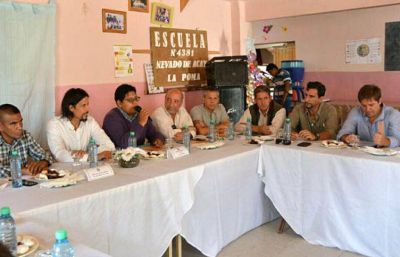 El Gabinete provincial se re�ne en San Carlos