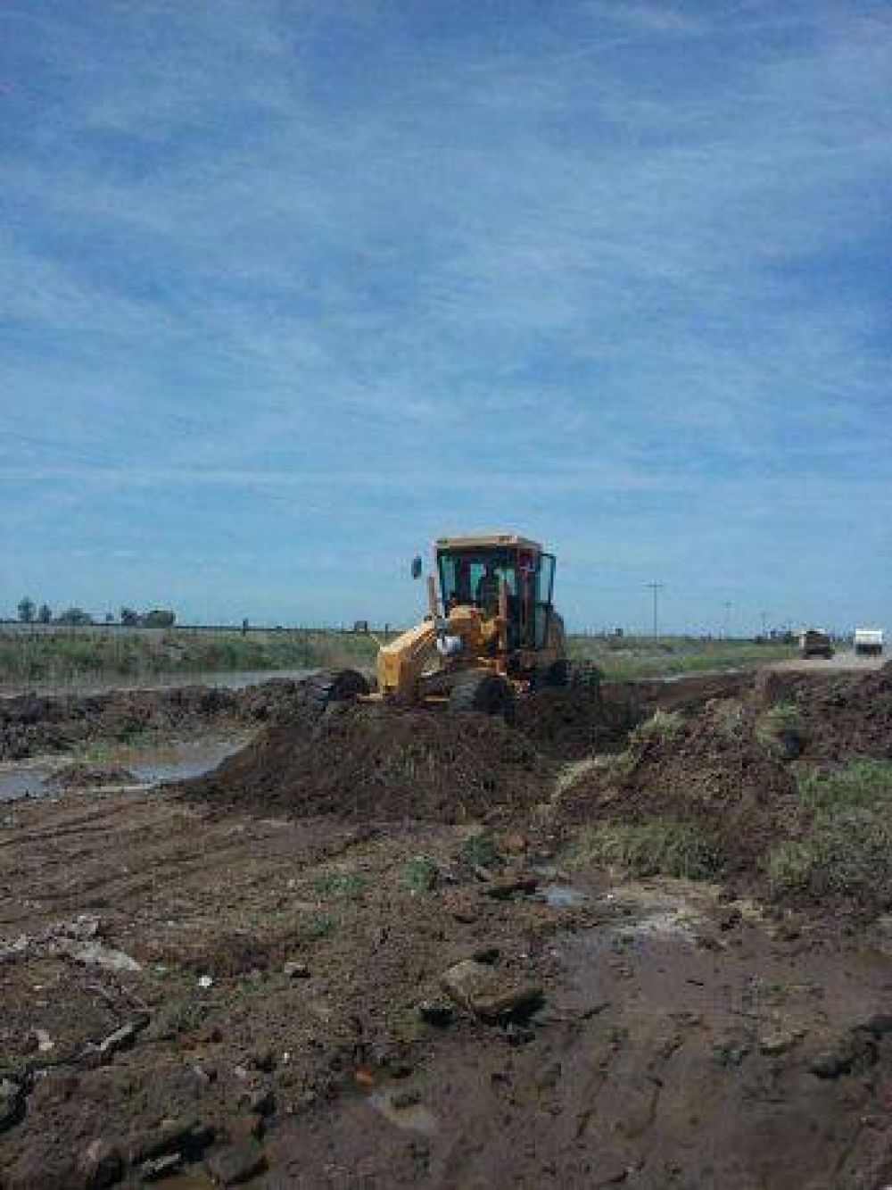 El �rea hidr�ulica de la provincia de Buenos Aires se hace m�s visible ante las movidas en Trenque Lauquen