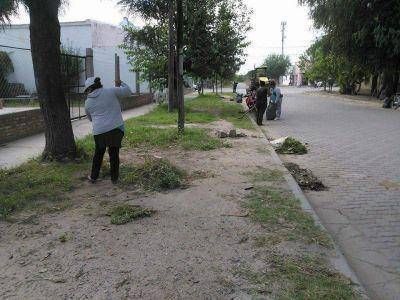 El Centro Operativo N� 6 inform� las tareas de limpieza que se desarrollan en el sector oeste de la Capital