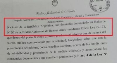 El pedido de amparo para incluir a Candelaria en el ITC avanza y se elevará a la Casa Rosada para que de respuestas