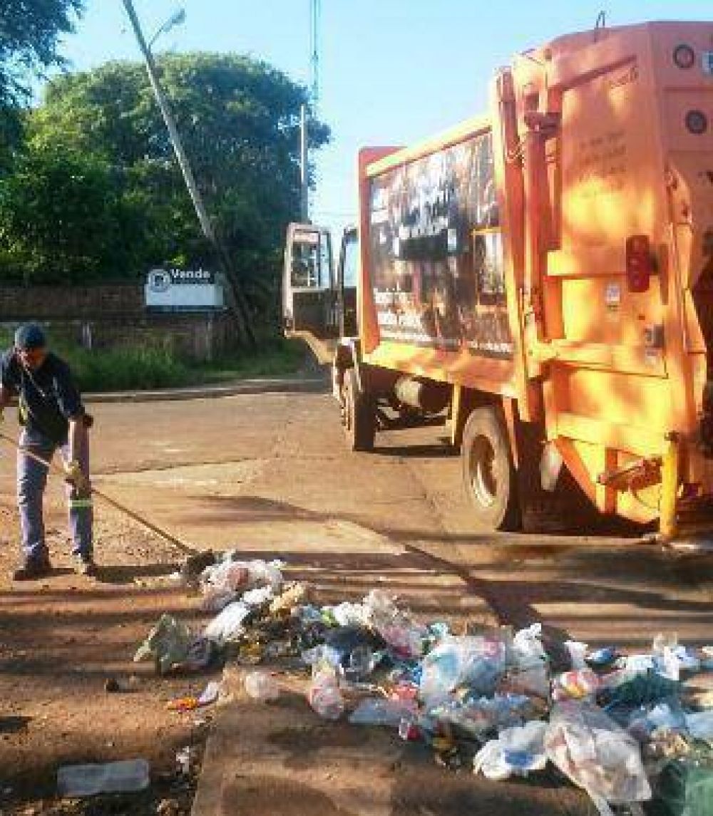El municipio de Posadas elimin� residuos de 27 minibasurales