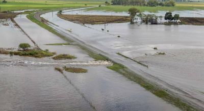 La Provincia desanima un conflicto con Santa Fe por las inundaciones