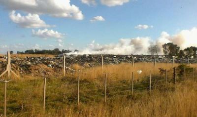 INCENDIO EN EL BASURAL