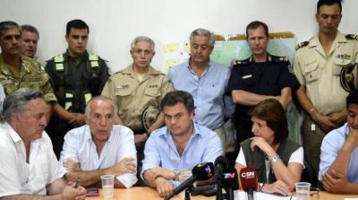 Bullrich organiz� acciones en San Nicol�s por las inundaciones