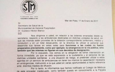 Denuncian falta de personal id�neo para las ambulancias y piden que sean retiradas de los centros de salud
