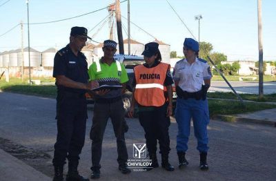 Operativos de control entre distintas fuerzas afectadas a seguridad