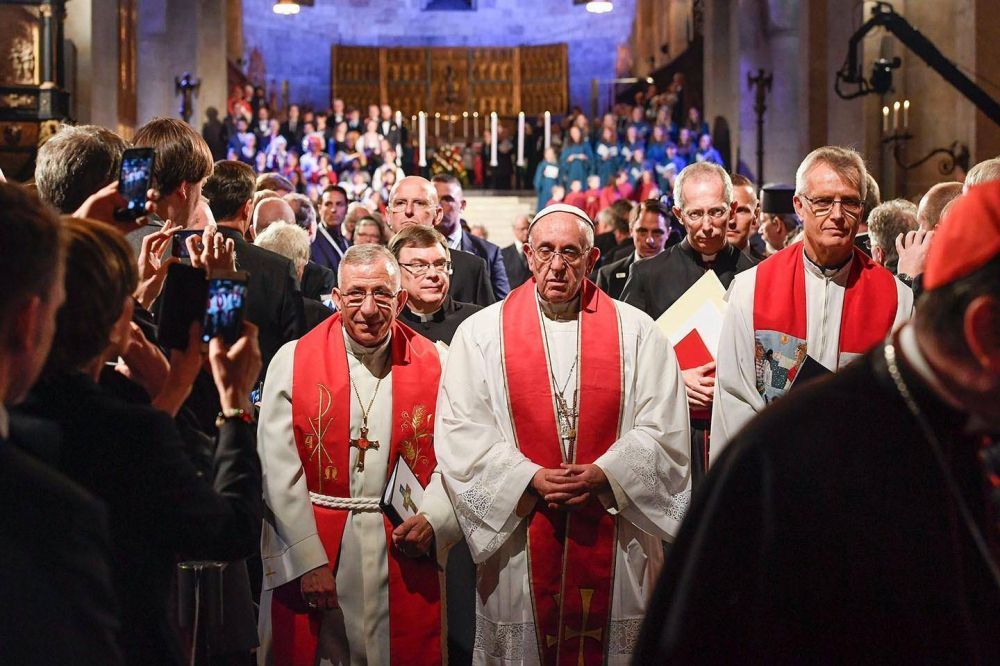 El Papa ante la Reforma protestante: Nosotros miramos ms lo que nos une que lo que nos divide