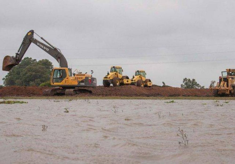 El Estado provincial reforzar� los terraplenes de contenci�n en Gualeguay