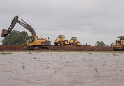 El Estado provincial reforzar� los terraplenes de contenci�n en Gualeguay