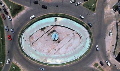 San Isidro: Obras de mantenimiento en la rotonda de Av. M�rquez