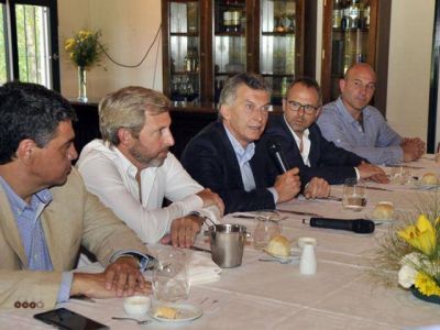Molina con Macri