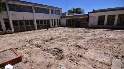 Avanzan las obras en 14 escuelas de la ciudad de cara al inicio del ciclo lectivo