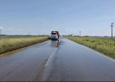 La ruta 33 cortada y las obras en debate