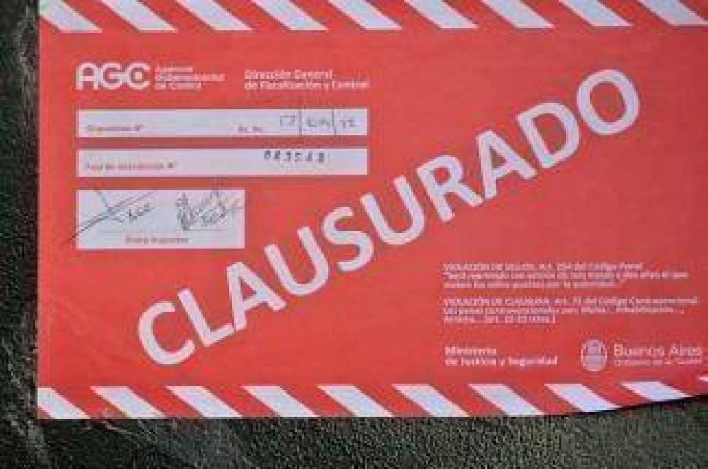 La AFIP clausur siete locales en la Ciudad de Buenos Aires por no emitir tickets