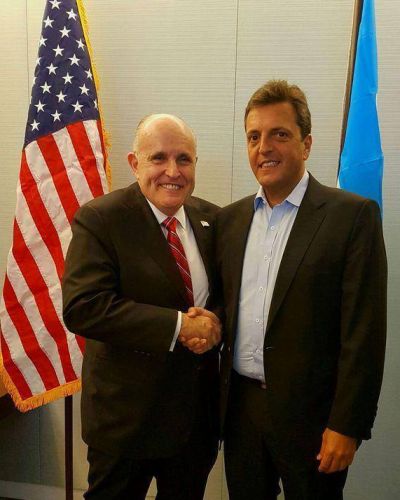 Sergio Massa fue invitado a la asunci�n de Donald Trump