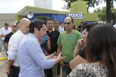 Leonardo Nardini inaugur� nueva posta de seguridad en Tortuguitas
