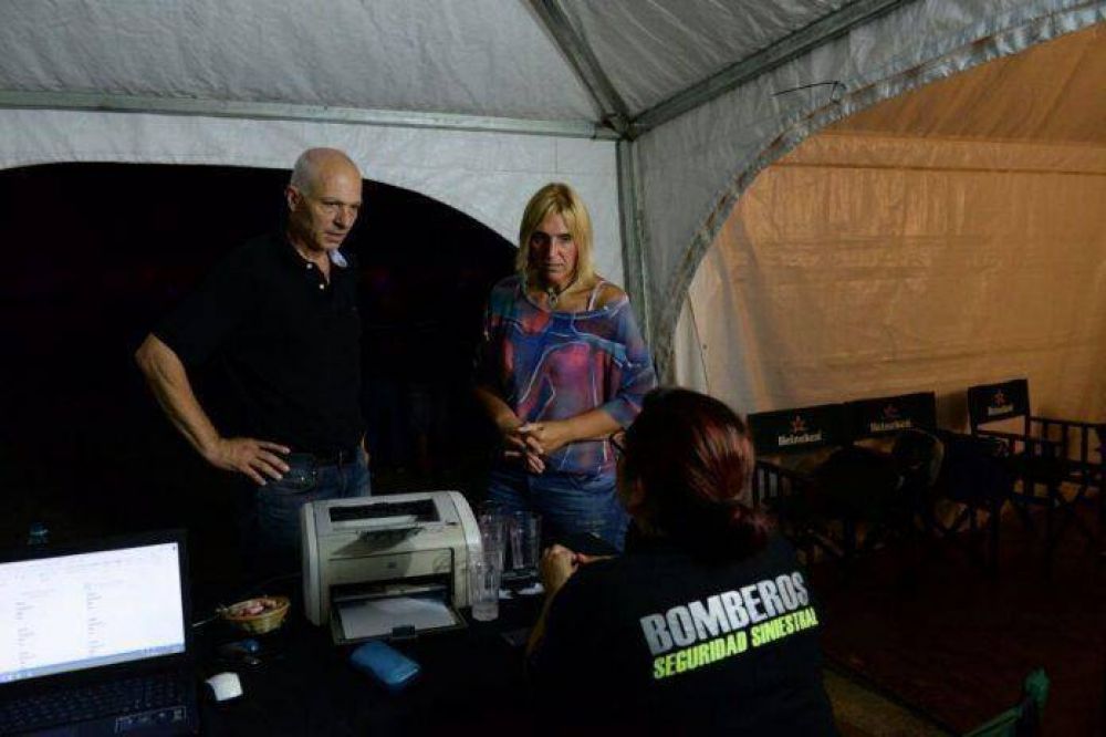 Por el temporal, se suspendi� una fiesta electr�nica