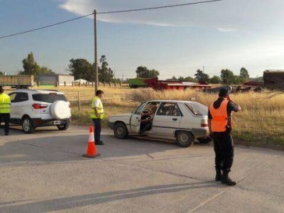 Operativos de control de tr�nsito en Gonzales Chaves