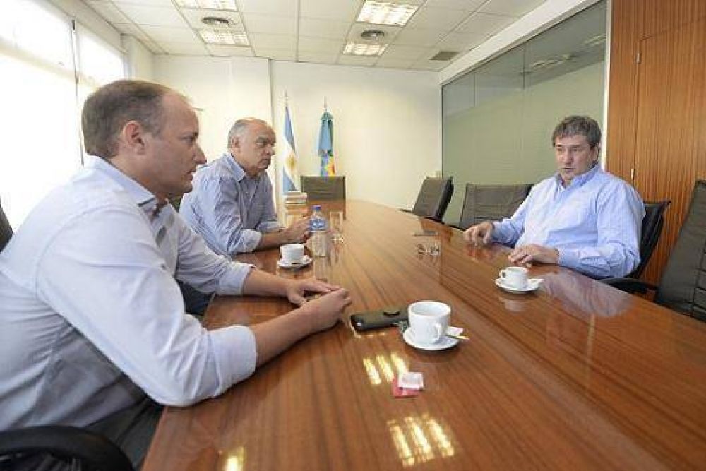 GRINDETTI E INSAURRALDE JUNTOS POR OBRAS