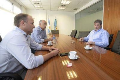 GRINDETTI E INSAURRALDE JUNTOS POR OBRAS