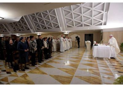 Homil�a del Papa Francisco: Dej�monos perdonar por Dios
