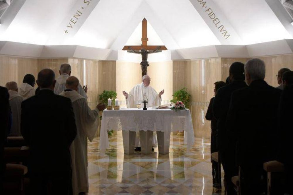 El Papa en Sta. Marta: Cristo se ofreci a s mismo, una vez para siempre, para el perdn de los pecados