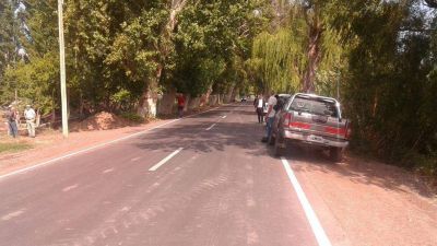 Inauguraron 2.100 metros de pavimento de calle 11
