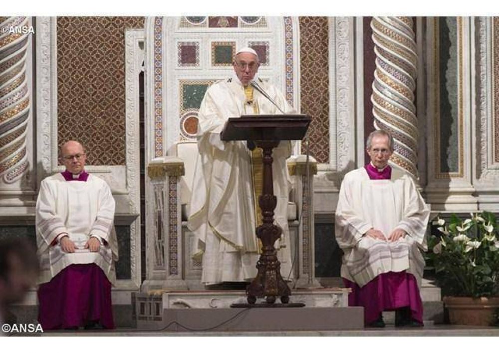 Celebraciones presididas por el Santo Padre en febrero y marzo de 2017