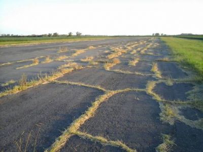 No se pudieron usar aviones para asistir a los inundados porque el aer�dromo no est� en condiciones