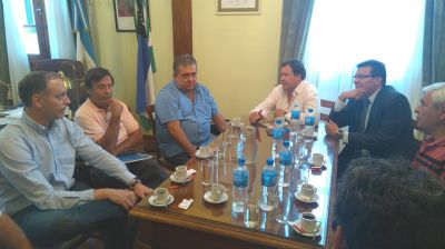 La CGT Zona Atl�ntica se reuni� con el Gobernador