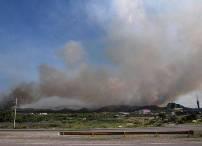 Revelaron que fueron 713 las hect�reas quemadas en Donovan