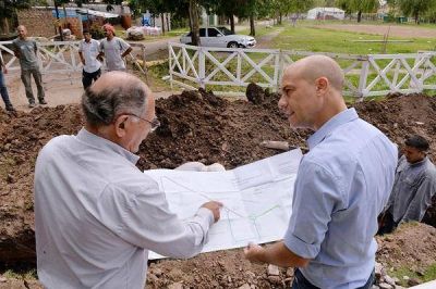 El Municipio construye el sistema hidr�ulico del barrio San Mart�n